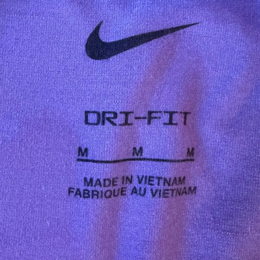 Lot of 3 Nike Pro Girls Dri-FIT Cropped Training Tank Tops M Pink Black Purple